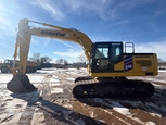 Used Komatsu in yard